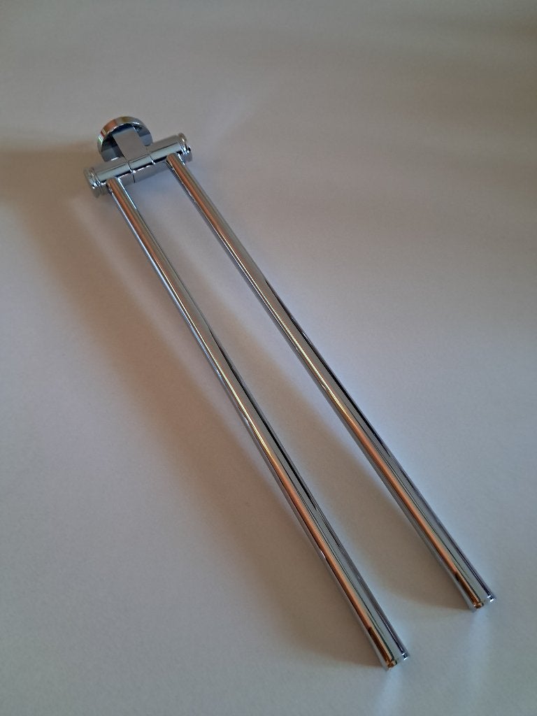 Porte-serviettes « Grohe » chrome, Bricolage & Construction, Sanitaire, Enlèvement ou Envoi, Neuf, Chrome, Lavabo