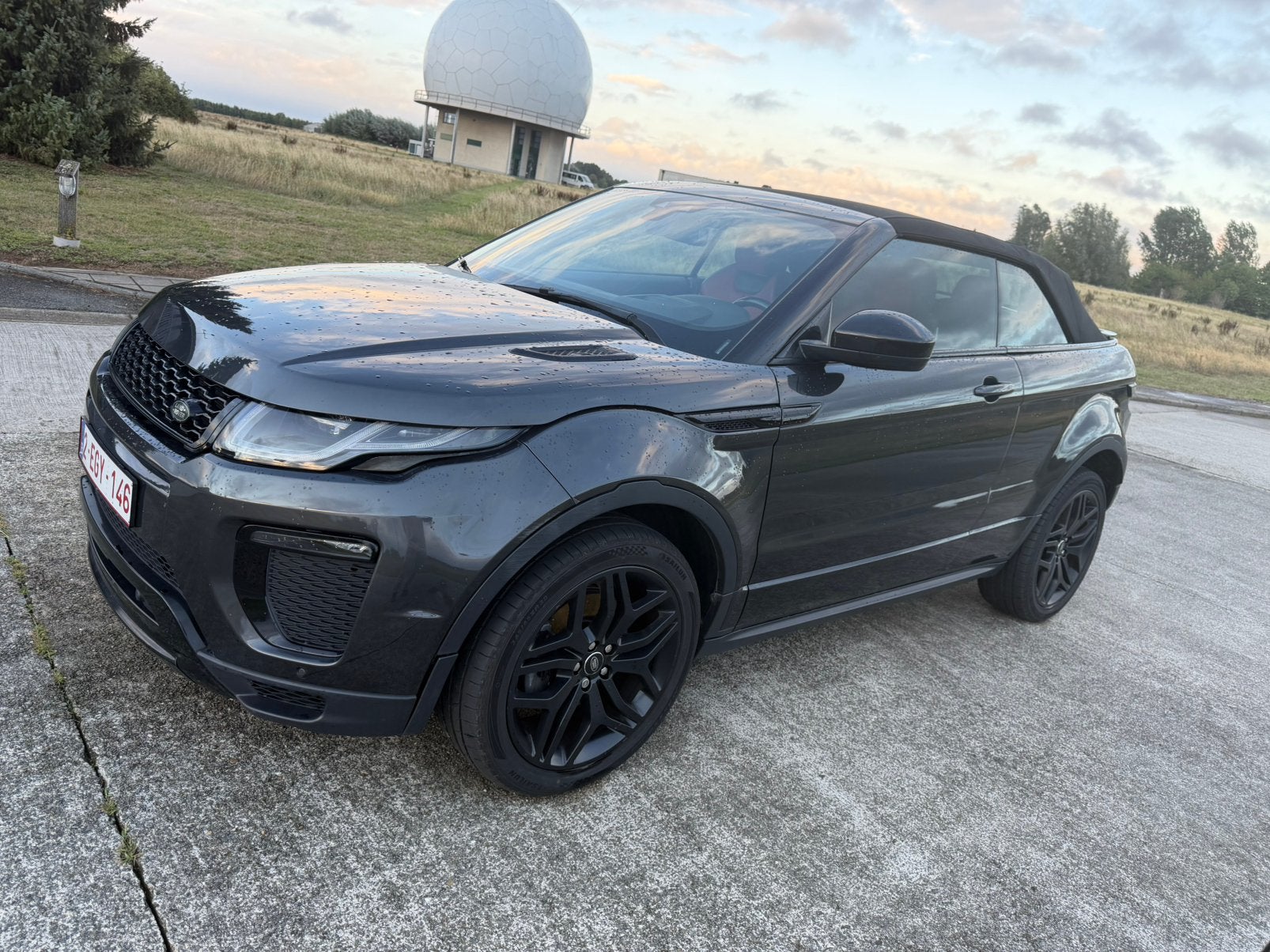 Range Rover Evoque Cabrio, Autos, Cuir, Argent ou Gris, Achat, Attache-remorque