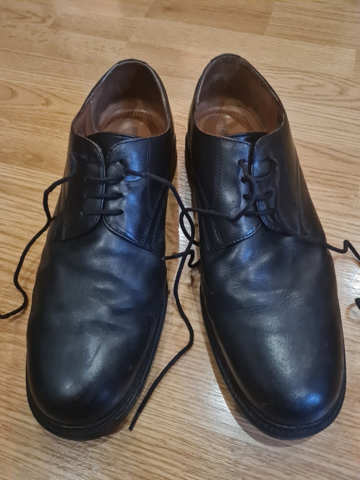 BECKETT&JOHNES herenschoenen size 45, Kleding | Heren, Zwart, Ophalen of Verzenden, Zo goed als nieuw, Beckett&johnes