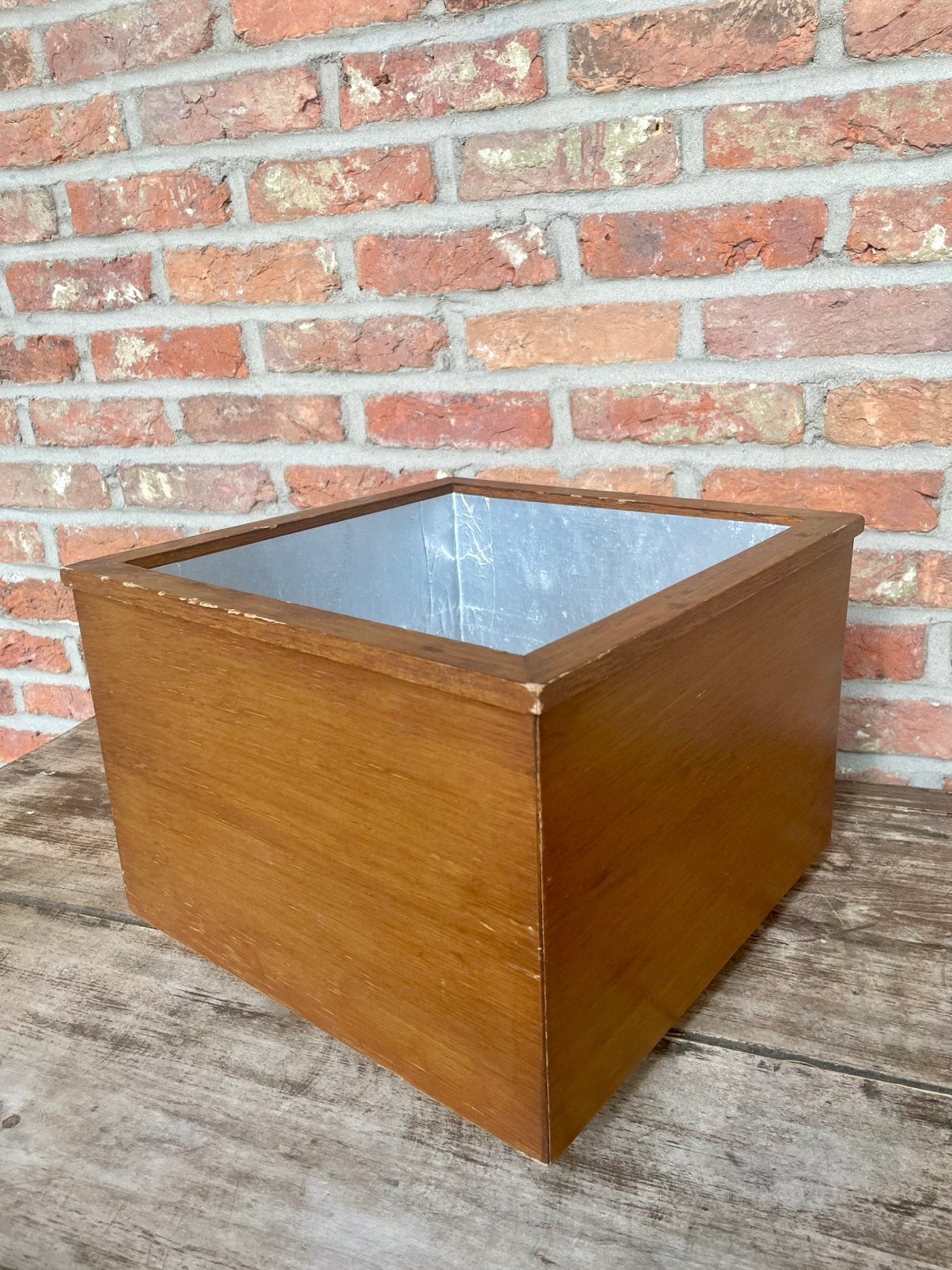 Vintage bloembak, Tuin en Terras, Ophalen of Verzenden, Gebruikt