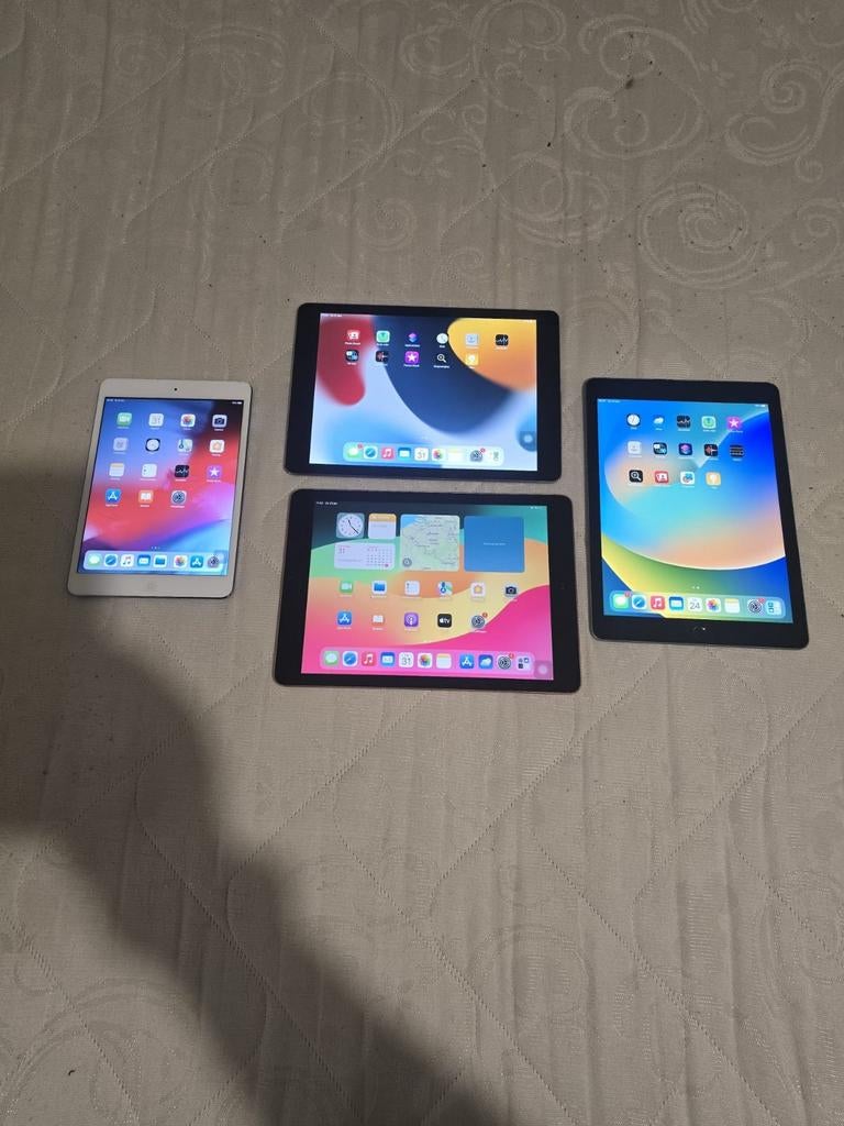 Partij 5 Apple iPads - €250 | Werkend + Zonder iCloud Lock, Computers en Software, Apple iPads, Ophalen of Verzenden