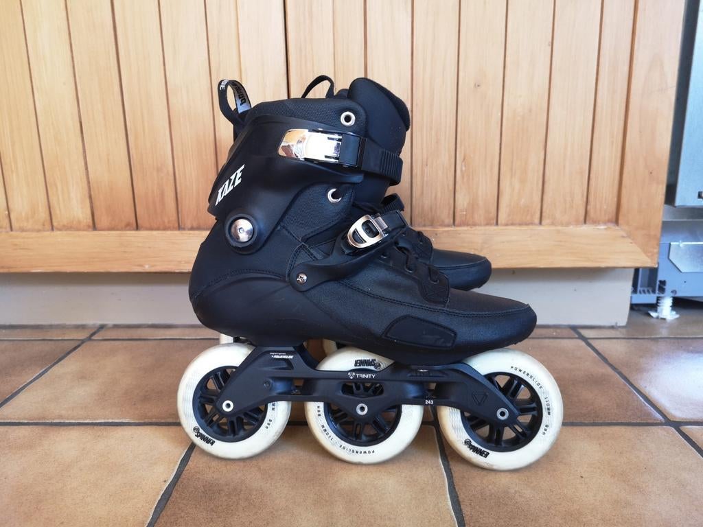 Powerslide Kaze 110mm - EU45, Sport en Fitness, Skeelers, Ophalen, Powerslide