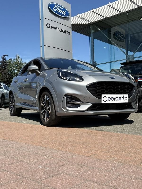 Ford Puma Ecoboost mHEV ST-Line, Voorwielaandrijving, Stof, Zwart, Parkeersensor