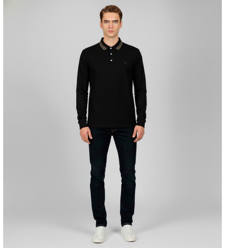 heren polo, Kleding | Heren, Maat 52/54 (L), Zwart, Nieuw, Ophalen of Verzenden
