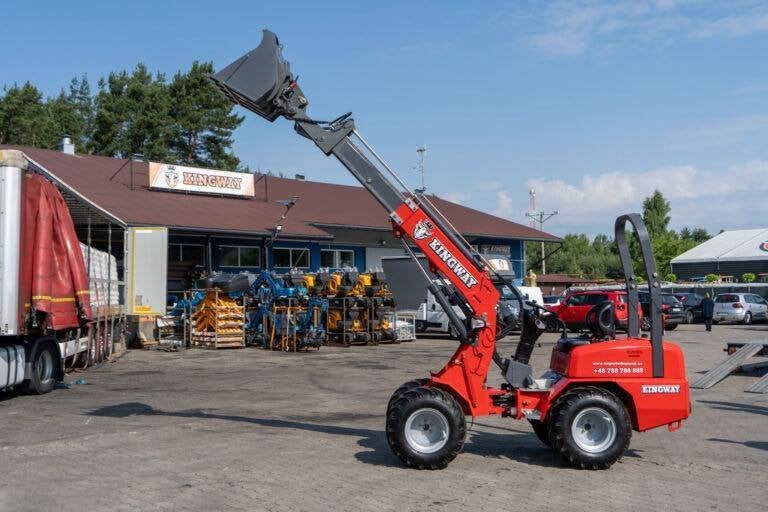Nieuwe Wiellader Kubota H180 + Transport Gratis KINGWAY, Zakelijke goederen, Machines en Bouw | Kranen en Graafmachines, Verzenden