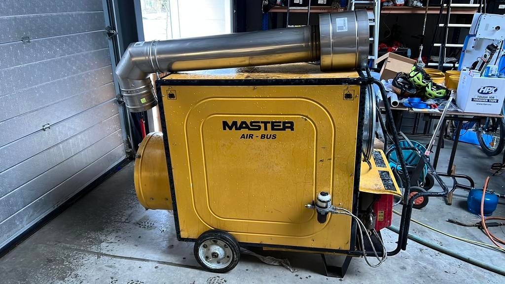 Mobiele verwarmings unit voor tenten, loods, bouwwerf, Doe-het-zelf en Bouw, Verwarming en Radiatoren, Ophalen, Zo goed als nieuw