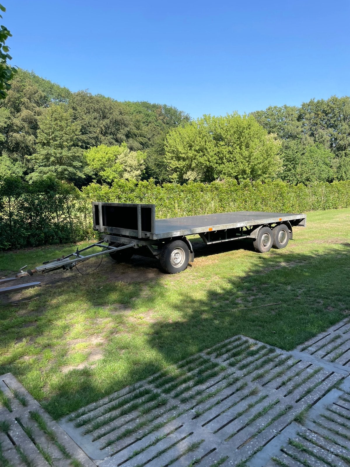 Haper aanhanger 3500 kilo, Autos : Divers, Remorques, Comme neuf, Enlèvement