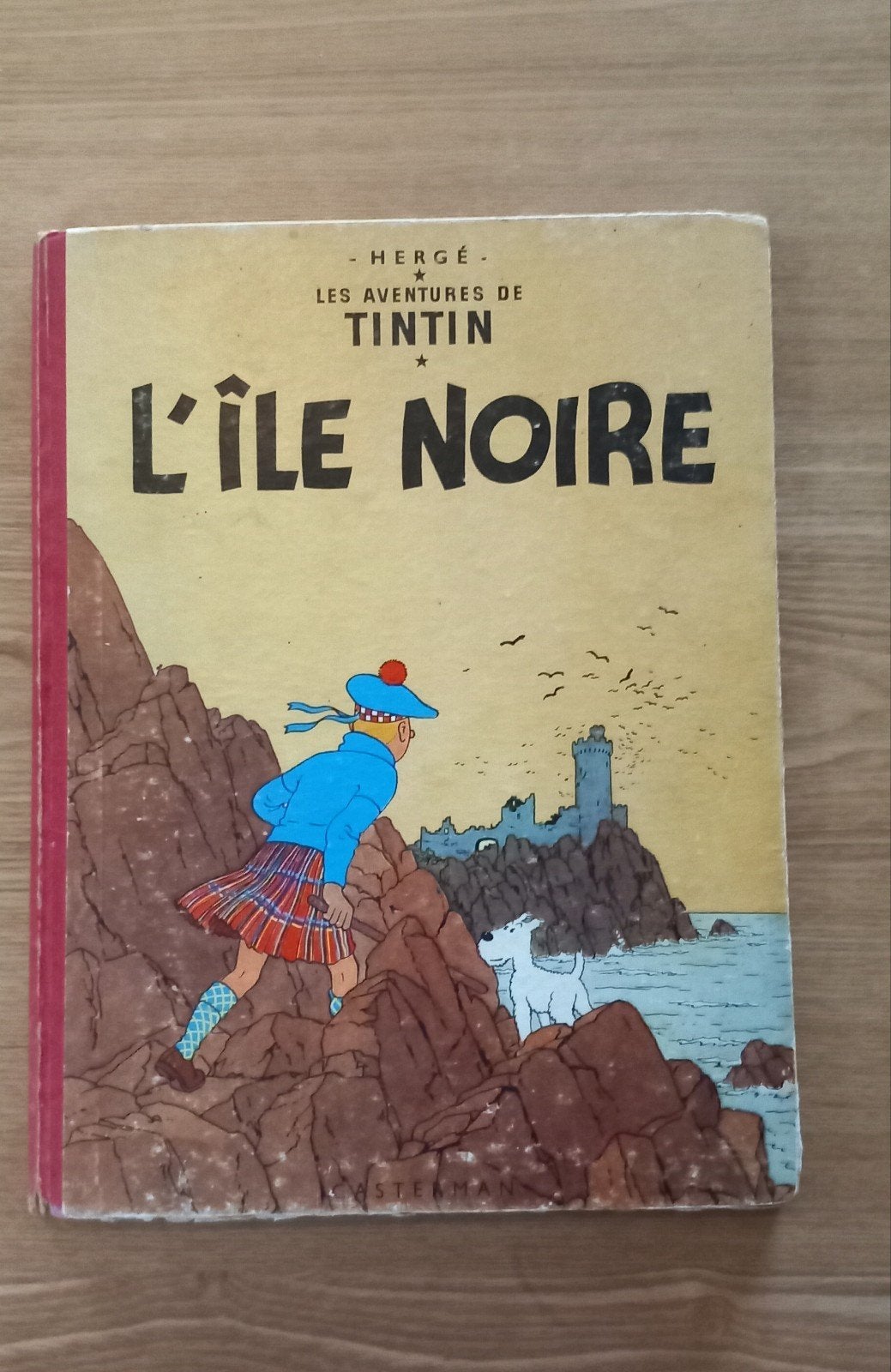 BD Tintin L'île noire B22bis 1957, Livres, BD, Enlèvement ou Envoi