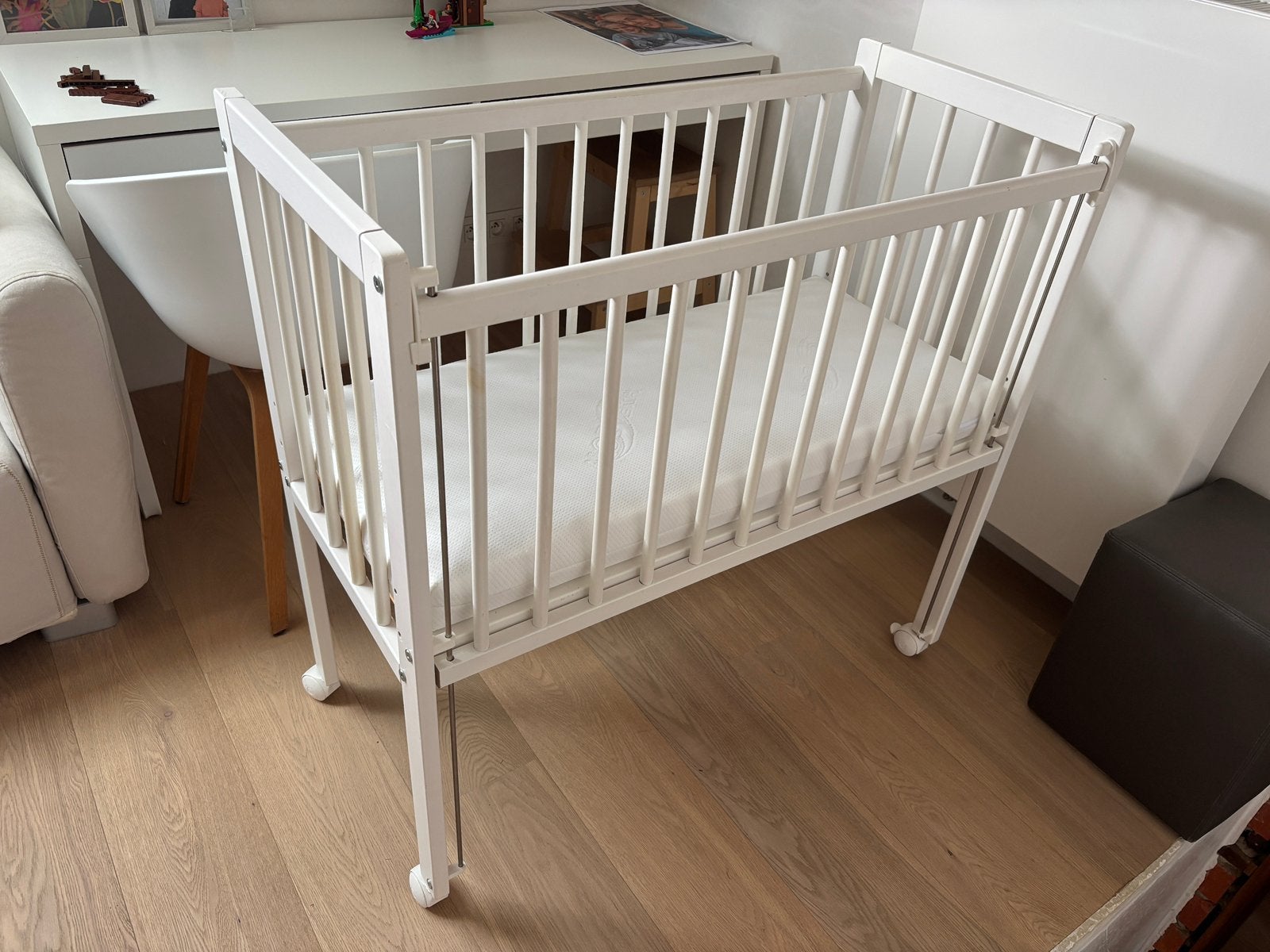Co-sleeper Petite Amelie incl matras en Aerosleeptopper, Enlèvement, Comme neuf