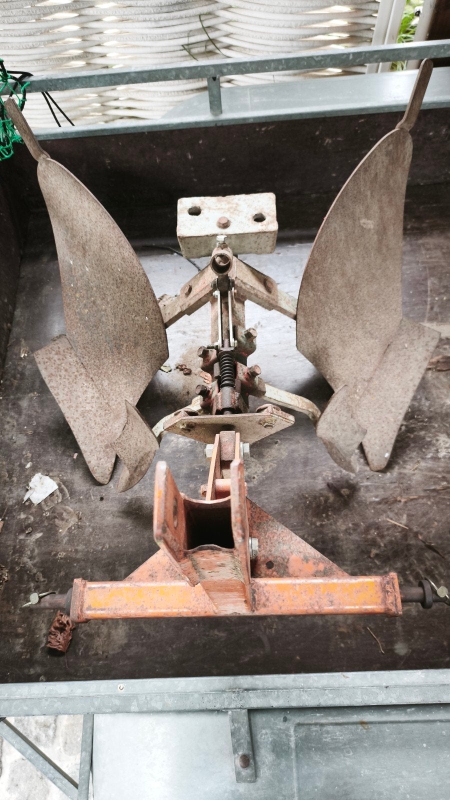 wentelploeg minitractor, Enlèvement