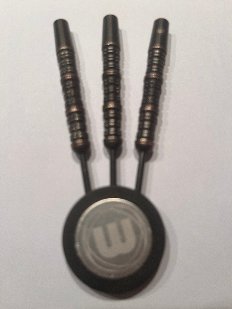 Winmau Mervyn King Special Edition 90% - Dartpijlen - 24 gr, Enlèvement ou Envoi, Utilisé, Fléchettes