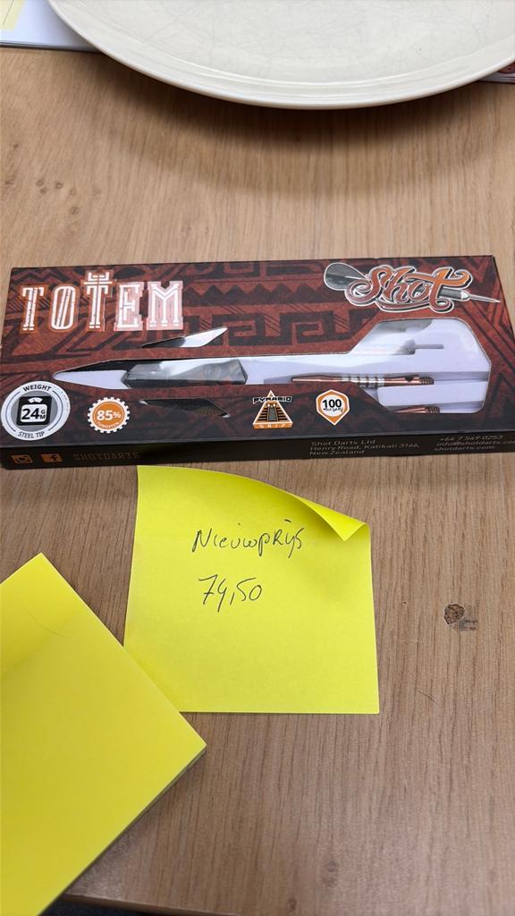 Shot totem 24gr, Sport en Fitness, Ophalen, Zo goed als nieuw, Pijlen