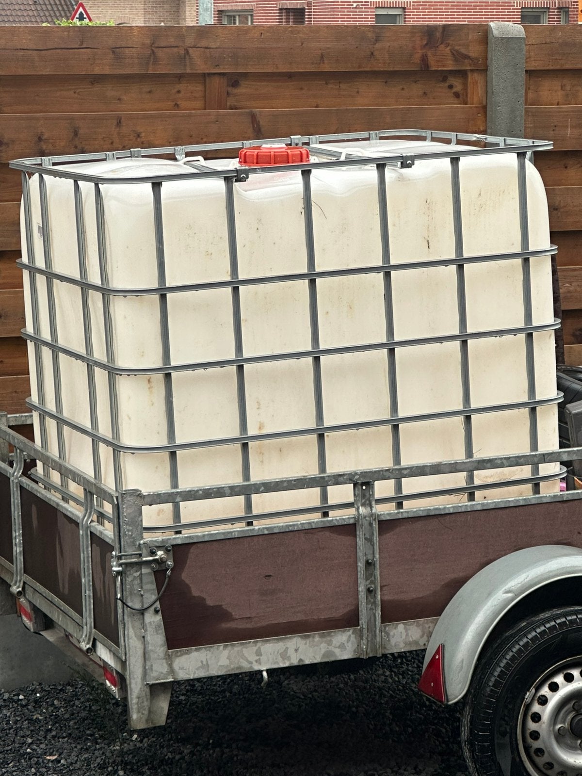 Ibc 1000 liter, Ophalen, Zo goed als nieuw