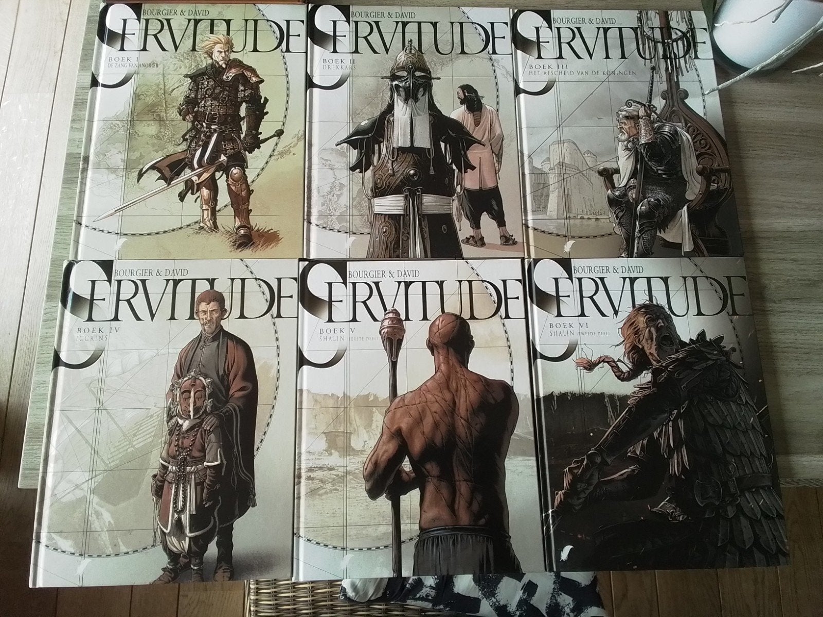 servitude compleet 6 x hc, Boeken, Ophalen of Verzenden