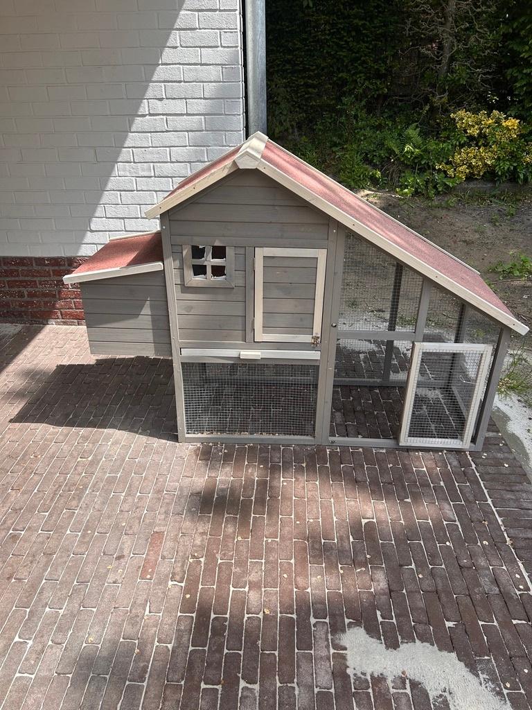 GERESERVEERD Kippenhok (niet gebruikt door kippen), Dieren en Toebehoren, Ophalen, Zo goed als nieuw, Kippenhok of Kippenren