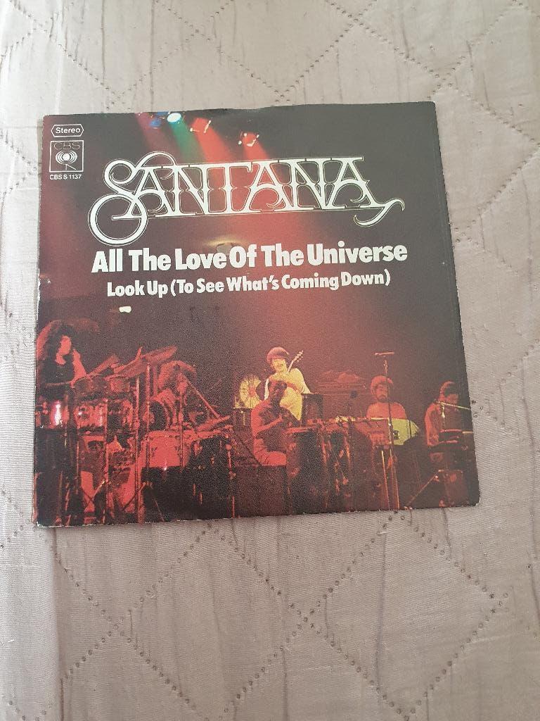 S - Santana – All The Love Of The Universe - 1973, Cd's en Dvd's, Vinyl Singles, Latin en Salsa, 7 inch, Single, Ophalen of Verzenden