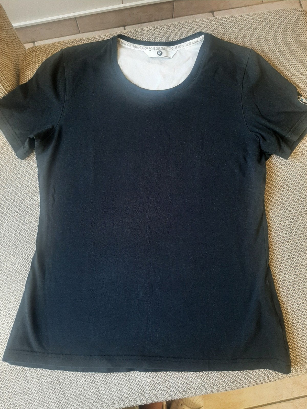 BMW tshirt - maat M - blauw - dames, Ophalen of Verzenden, Maat 38/40 (M), Blauw