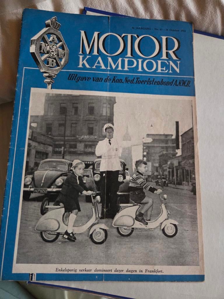 Motor kampioen tijdschrift, Ophalen