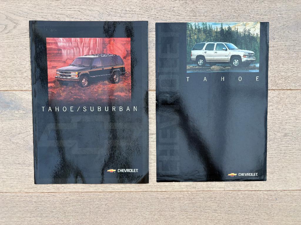 CHEVROLET TAHOE FOLDERS, Ophalen of Verzenden, Chevrolet