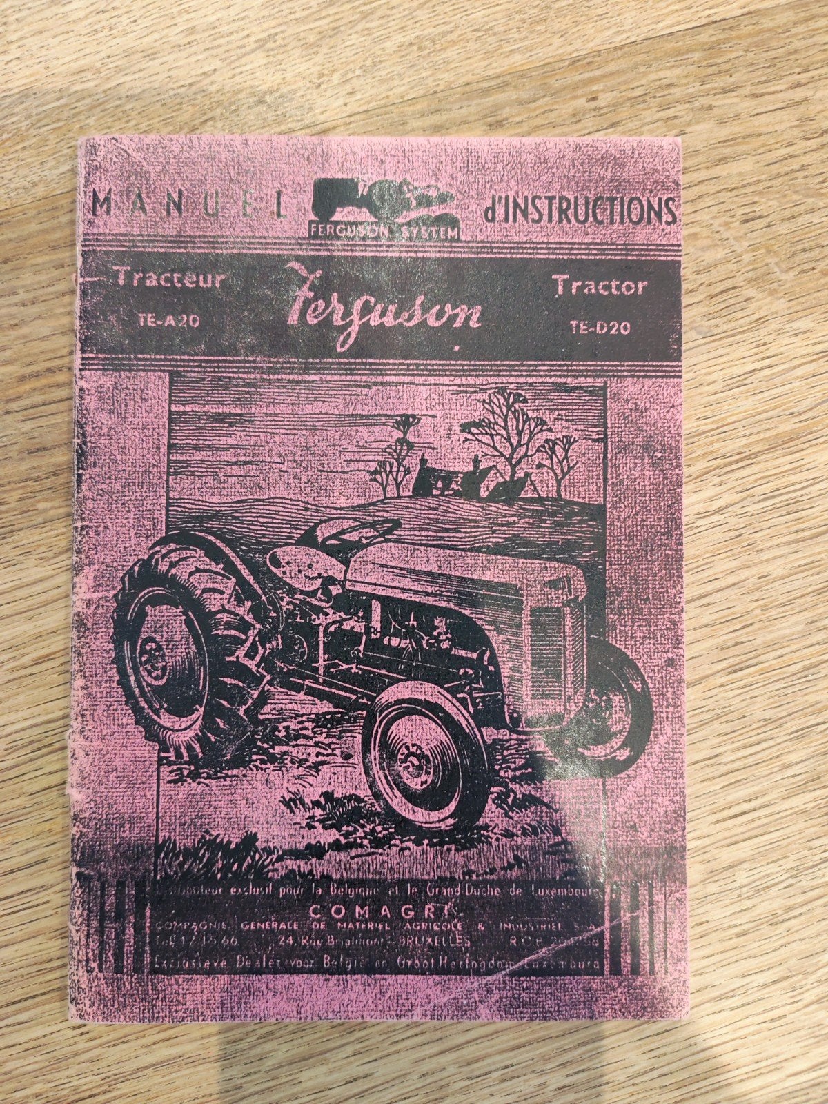 Tracteur ferguson pétrole-essence, Enlèvement ou Envoi