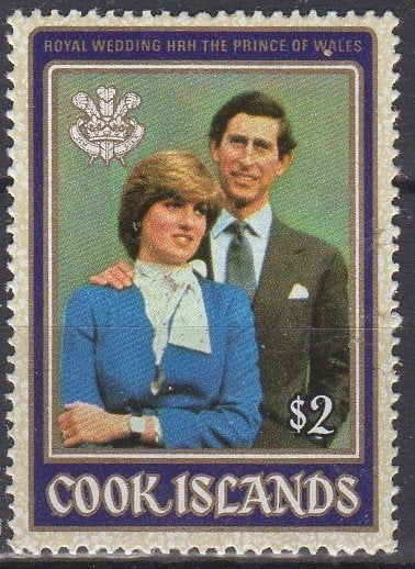 Cook Islands - Huwelijk Charles en Diana 1981, Postzegels en Munten, Postzegels | Oceanië, Verzenden, Postfris