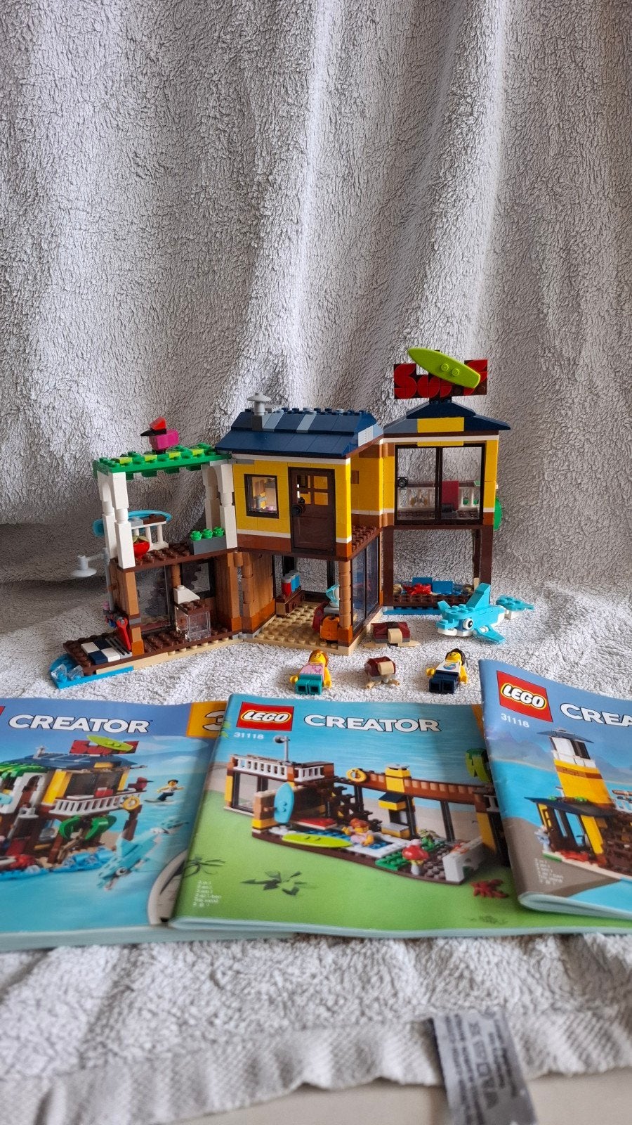 Lego Creator 3in1 Surf strandhuis compleet, Verzenden, Lego, Compleet, Creator