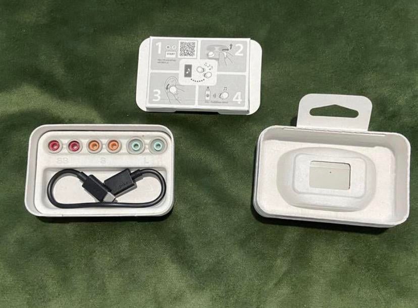 Sony Wf-1000XM5, Ophalen, Zilver, Zo goed als nieuw, In oorschelp (earbud)