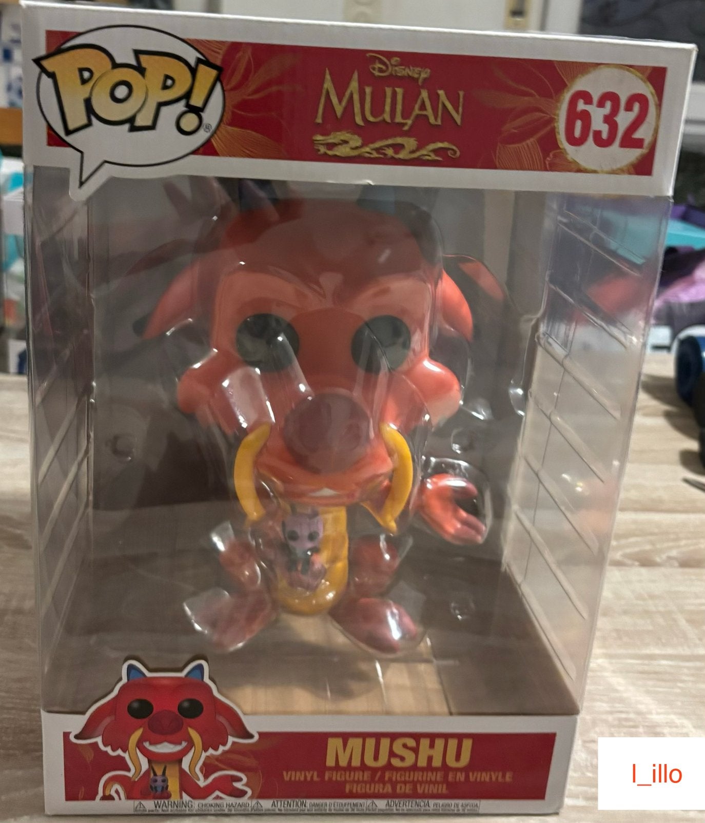 GRANDE POP MUSHU MULAN - 632, Enlèvement, Comme neuf, Animal