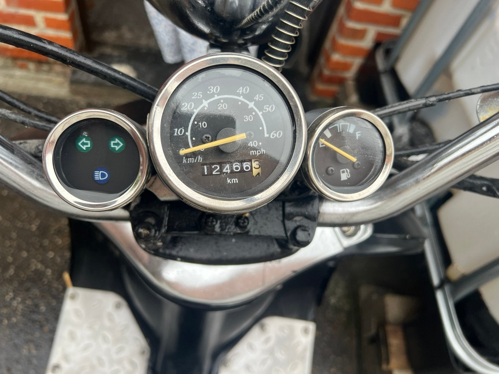 Dit is een scooter vespa, Fietsen en Brommers, Ophalen, Gebruikt, Overige modellen, Klasse A (25 km/u)