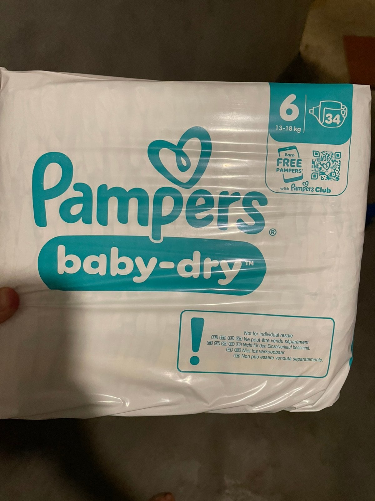 Pampers maat 6, Ophalen, Zo goed als nieuw