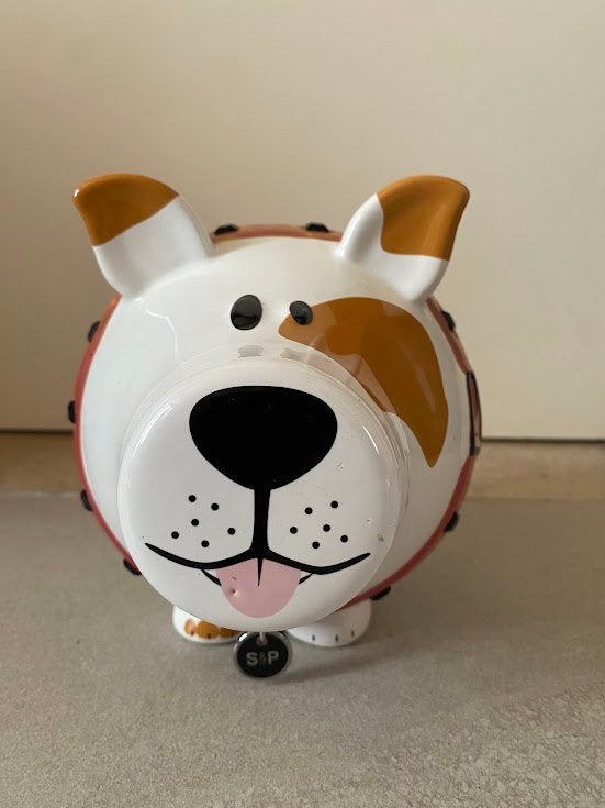 Spaarvarken Salt & Pepper thema Hond Nieuwstaat!, Verzamelen, Ophalen of Verzenden
