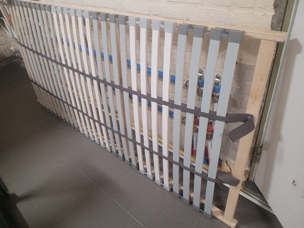 Lattenbodem 90 200, Ophalen, 90 cm, Eenpersoons, Zo goed als nieuw