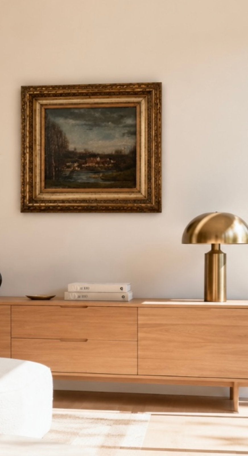 Tableau 19em siècle, ancien..à l’huile sur panneau de bois, Antiquités & Art, Enlèvement