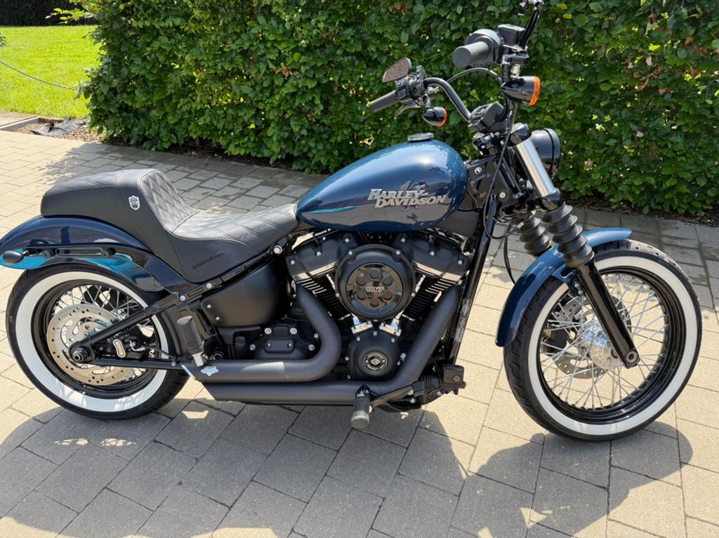 Harley davidson streetbob fxbb, Motoren, Motoren | Harley-Davidson, Particulier, Chopper, 2 cilinders, Motorrijbewijs A, Occasion