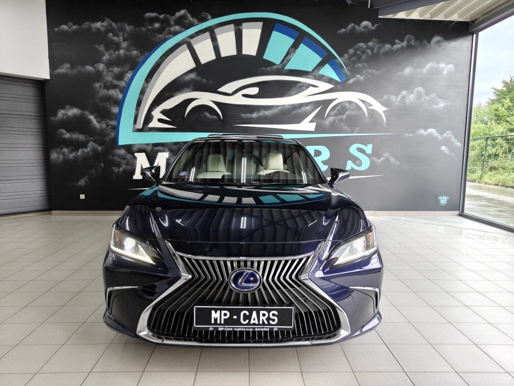Lexus ES300H / 2.5i Hybride, Auto's, Parkeerassistent, Blauw, Leder, Berline