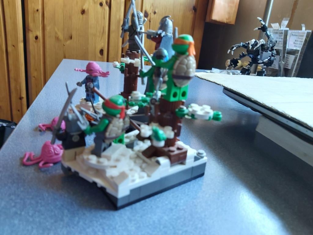 Lego MOC TMNT tortues ninja, Enlèvement ou Envoi, Lego