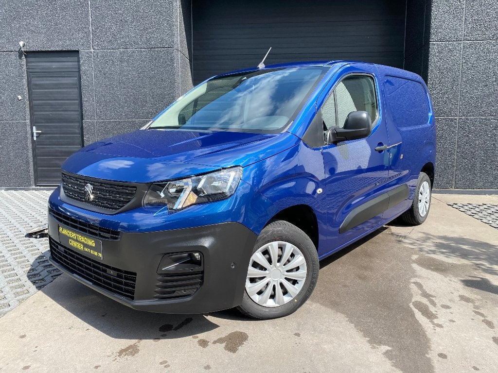 peugeot partner 1.5d - gekeurd - airco - lichte vracht, Voorwielaandrijving, 75 kW, Stof, 4 cilinders