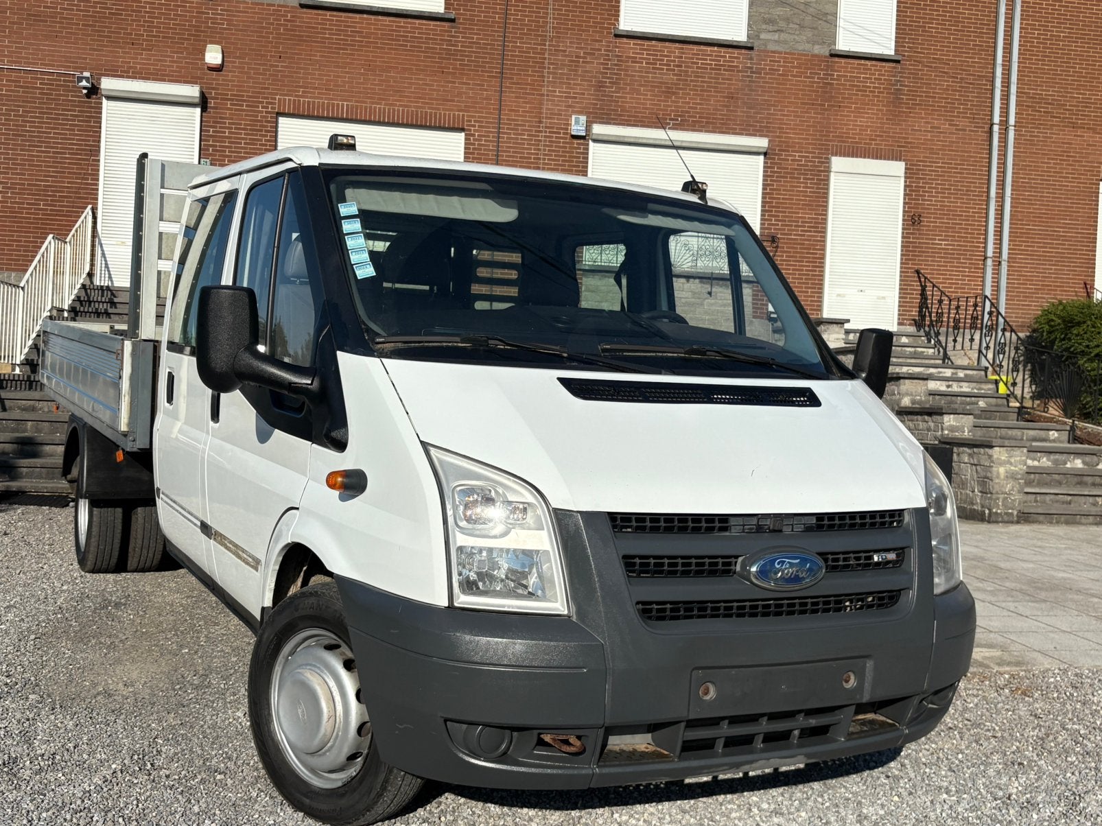 Ford transit 2.4 pick up jumbo 116.000kms, Achat, Boîte manuelle, Vitres électriques, Diesel