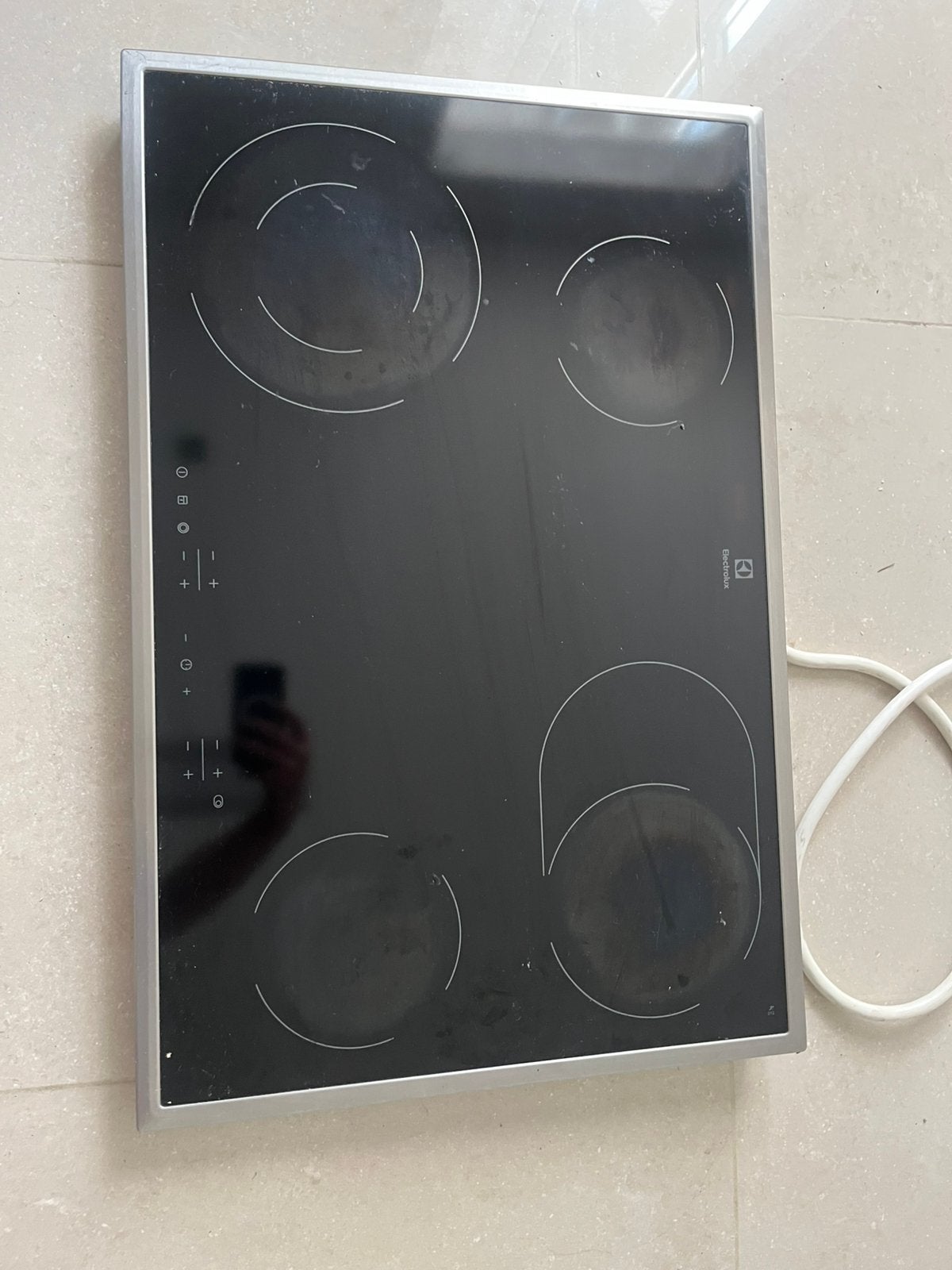 Vitrokeramische kookplaat, Electroménager, Tables de cuisson, 4 zones de cuisson, Comme neuf, Enlèvement, Encastré