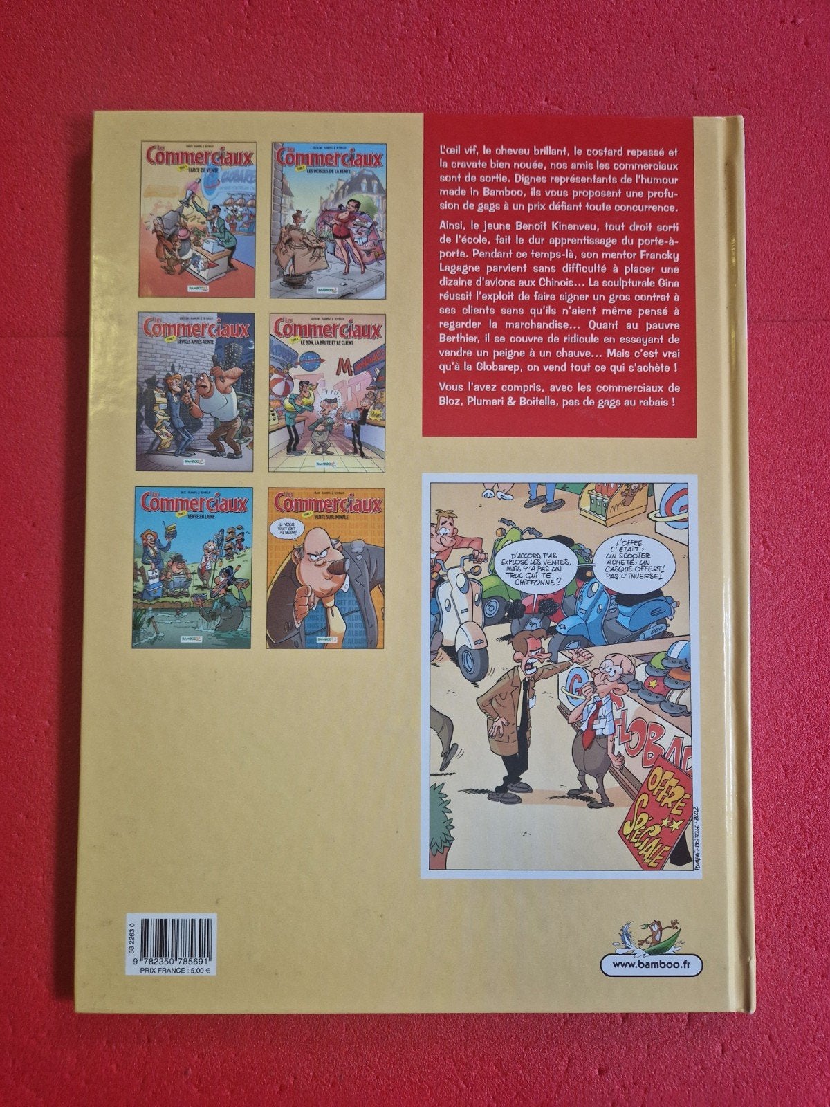 bd les commerciaux 5, Enlèvement ou Envoi
