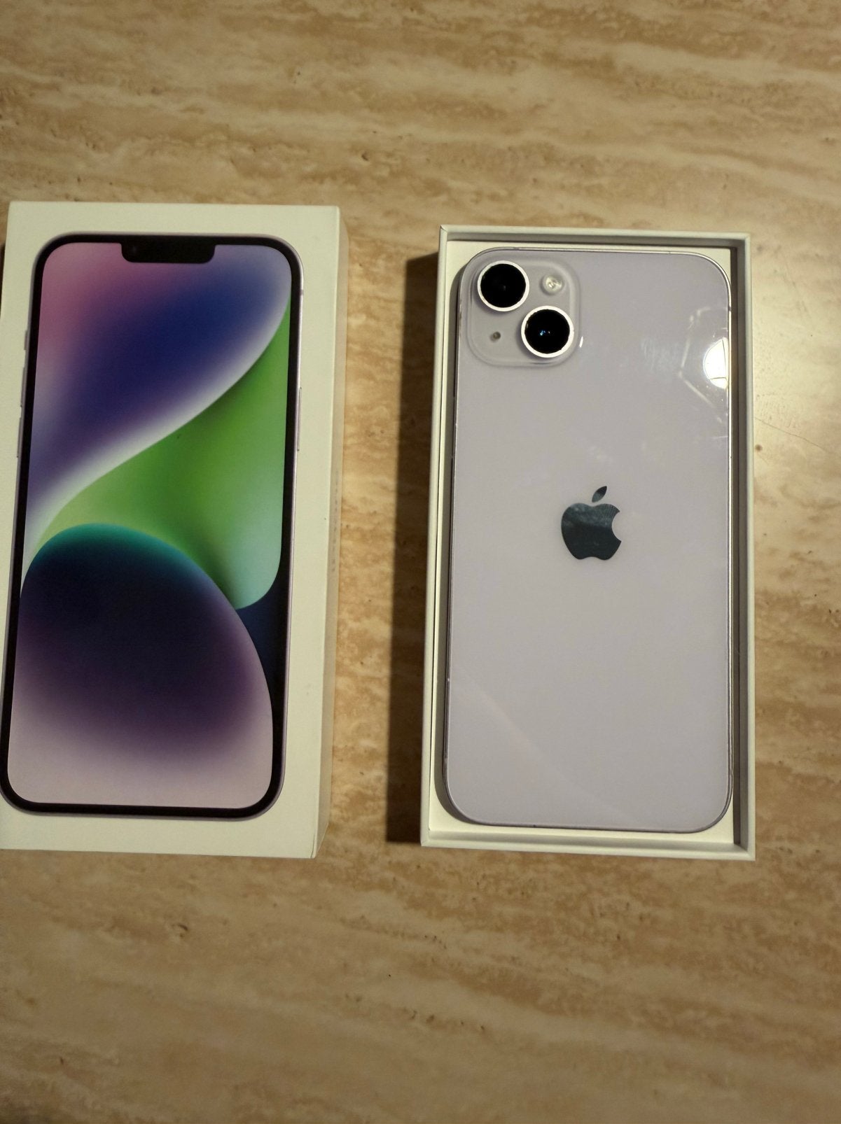 Iphone 14 plus 128 GB, Telecommunicatie, Mobiele telefoons | Apple iPhone, Ophalen, 128 GB, Paars, Zo goed als nieuw