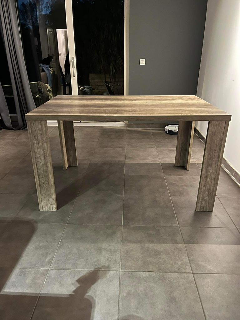 Kleine eet tafel 1,40 m lang, 100 à 150 cm, Quatre personnes, Landelijk, Enlèvement