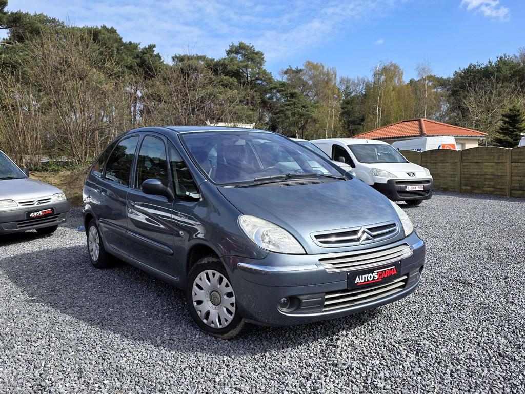 Citroën Xsara Picasso Xsara Picasso 1.6i Benzine Airco 1STe, Auto's, Zwart, 4 cilinders, Blauw, https://public.car-pass.be/vhr/c1d672b2-88a7-4ae6-830f-3a0f89ecb3b9