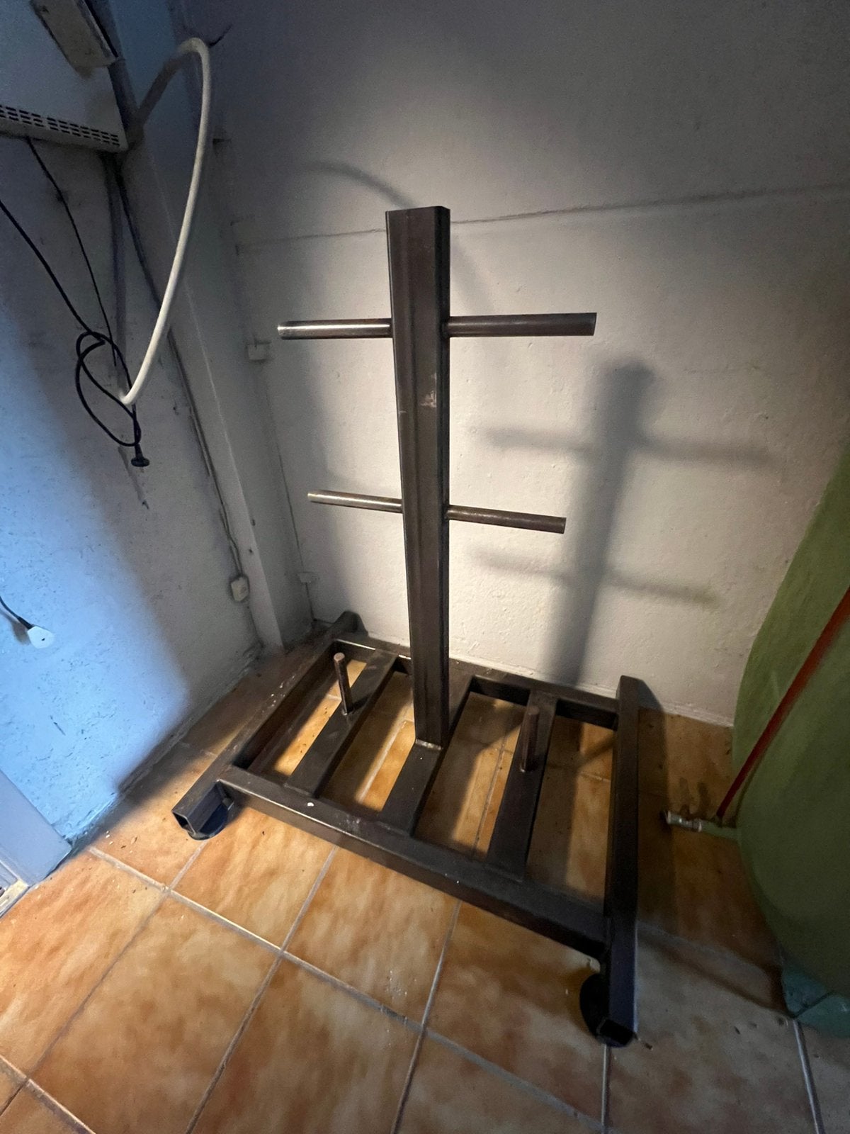 Structure porteuse de poids musculation, Sports & Fitness, Enlèvement, Comme neuf