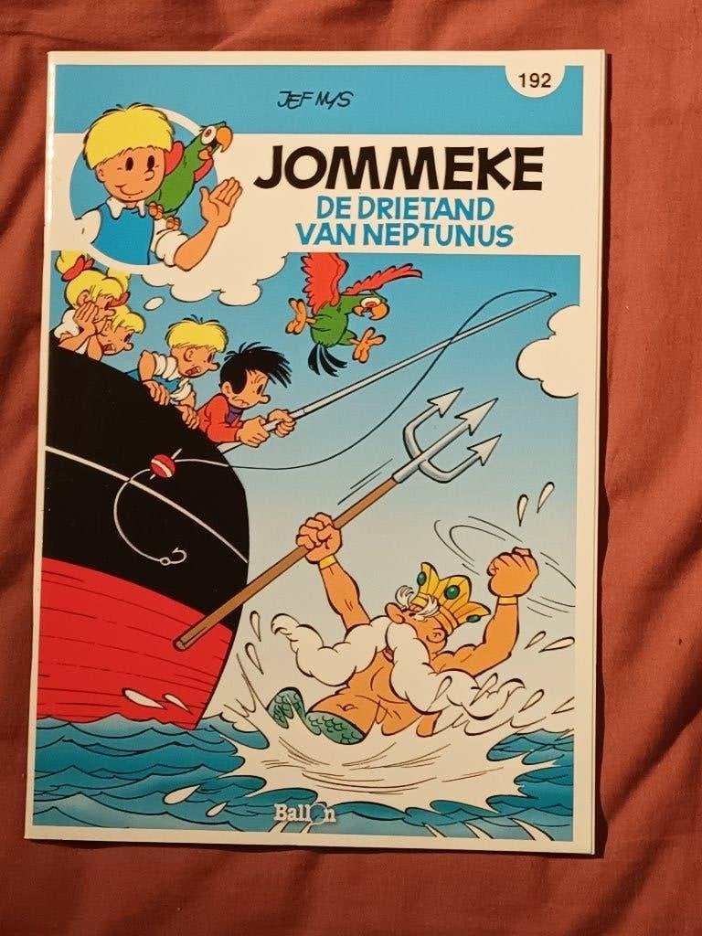 Jommeke 192: de drietand van Neptunus, Eén stripboek, Ophalen of Verzenden, Nieuw