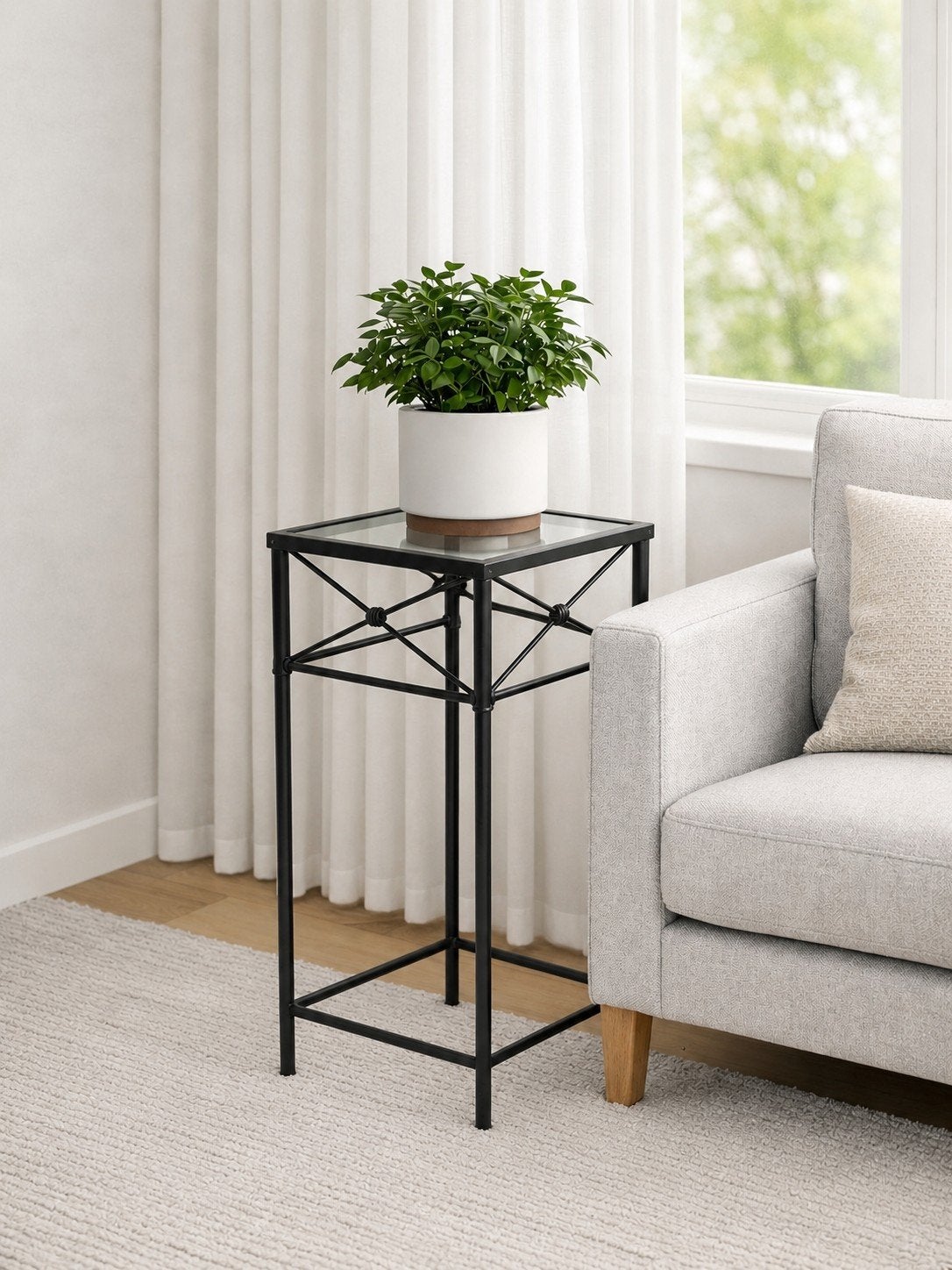 Bijzettafeltje 80cm hoog, Ophalen