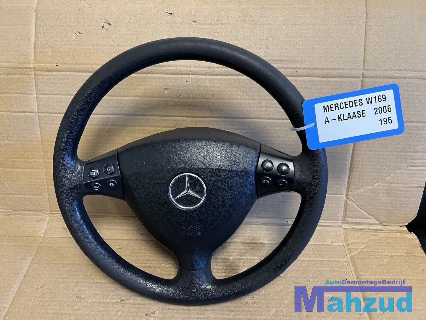 MERCEDES A KLASSE W169 stuurwiel stuur met airbag 2004-2012, Mercedes-Benz AG, Mercedes-Benz, Utilisé, Mercedesstrasse 120
70372  Stuttgart, DE