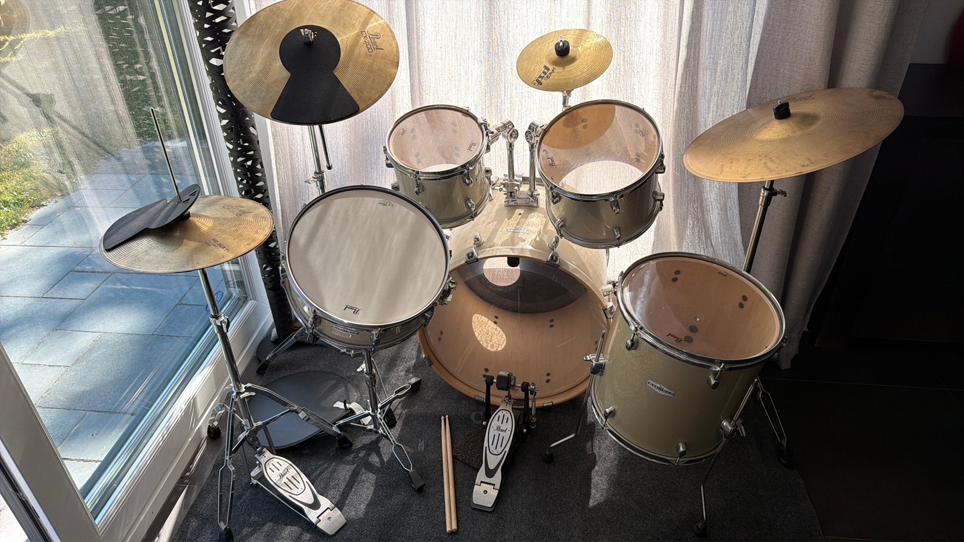 Instrument de musique batteries percussion, Ophalen, Gebruikt, Pearl