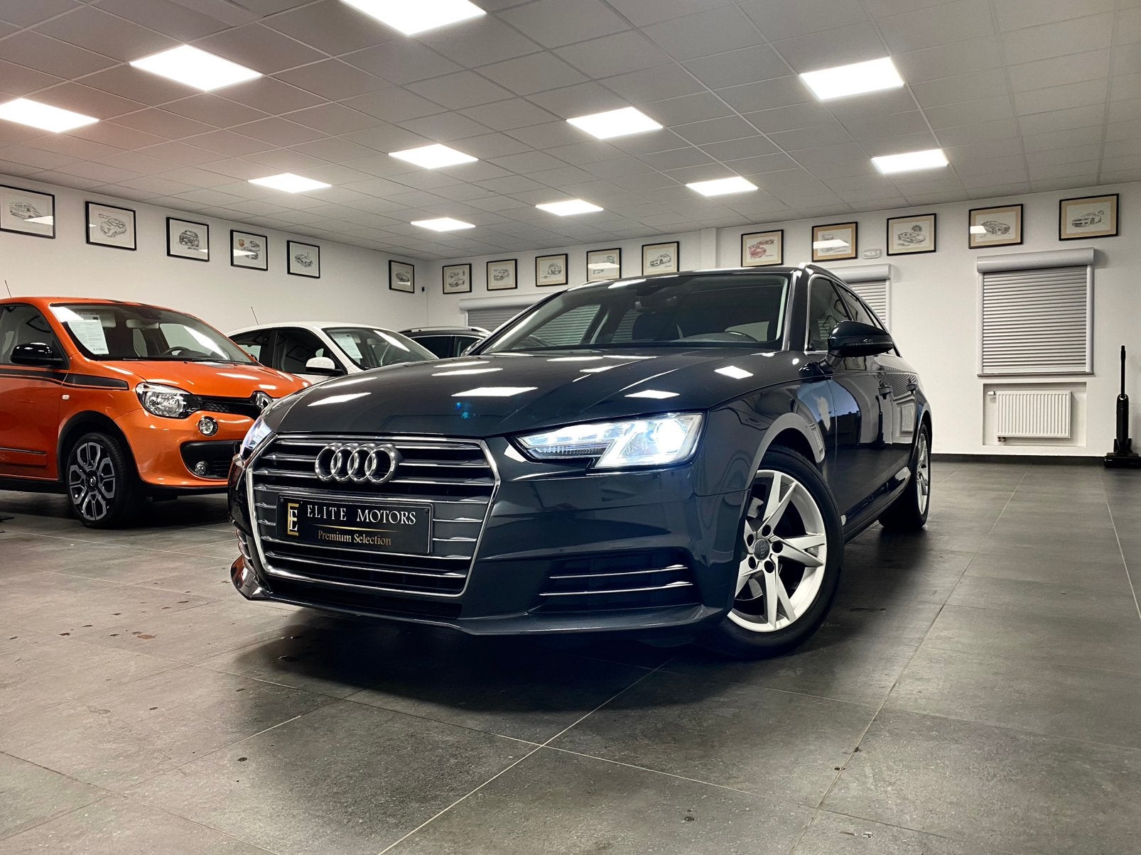 Audi A4 2.0 TDi Break / S Tronic / Panodak / Volle opties, Dealer onderhouden, 4 cilinders, Bedrijf, 5 deurs
