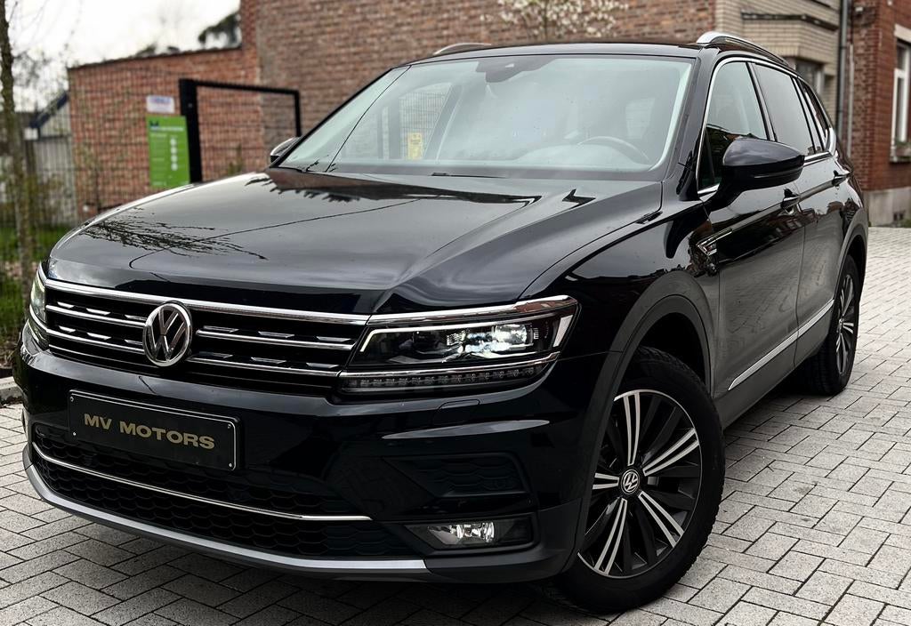 VW Tiguan Allspace Highline 7PLAATS! 2.0 TDI 4 MOTION 190 PK, Automaat, Alcantara, Zwart, Bedrijf